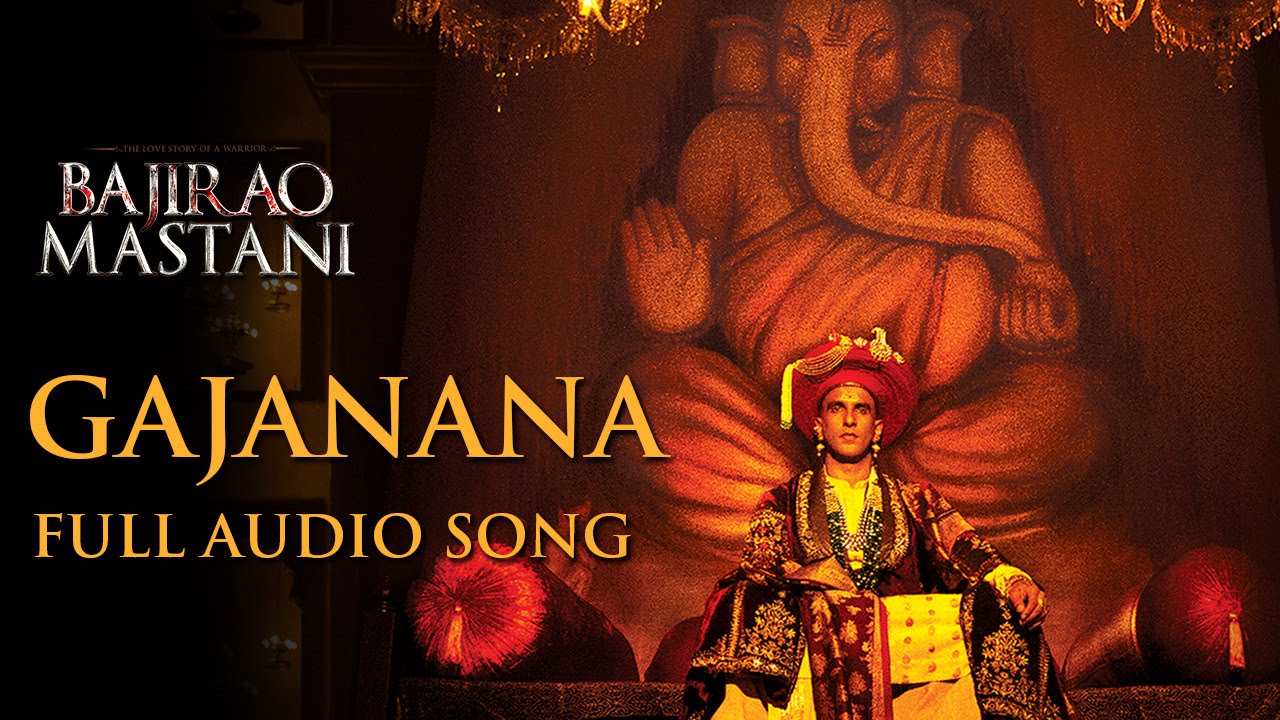 Gajanana (Uncut Full Song) | Bajirao Mastani | Sukhwinder Singh | Ranveer Singh, Priyanka, Deepika