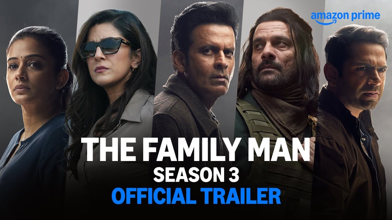 The Family Man S3 - Official Trailer | Raj & DK | Manoj Bajpayee, Jaideep Ahlawat | Prime Video IN