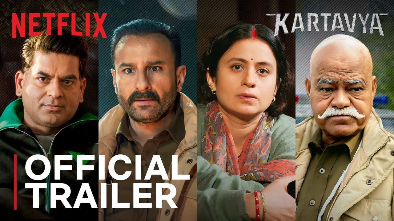 Kartavya | Official Trailer | Saif Ali Khan, Rasika D, Sanjay M & Saurabh D | Pulkit