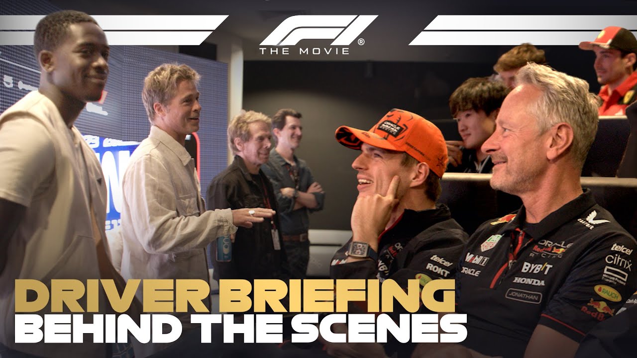 Behind The Scenes: F1 Driver Briefing | F1 The Movie