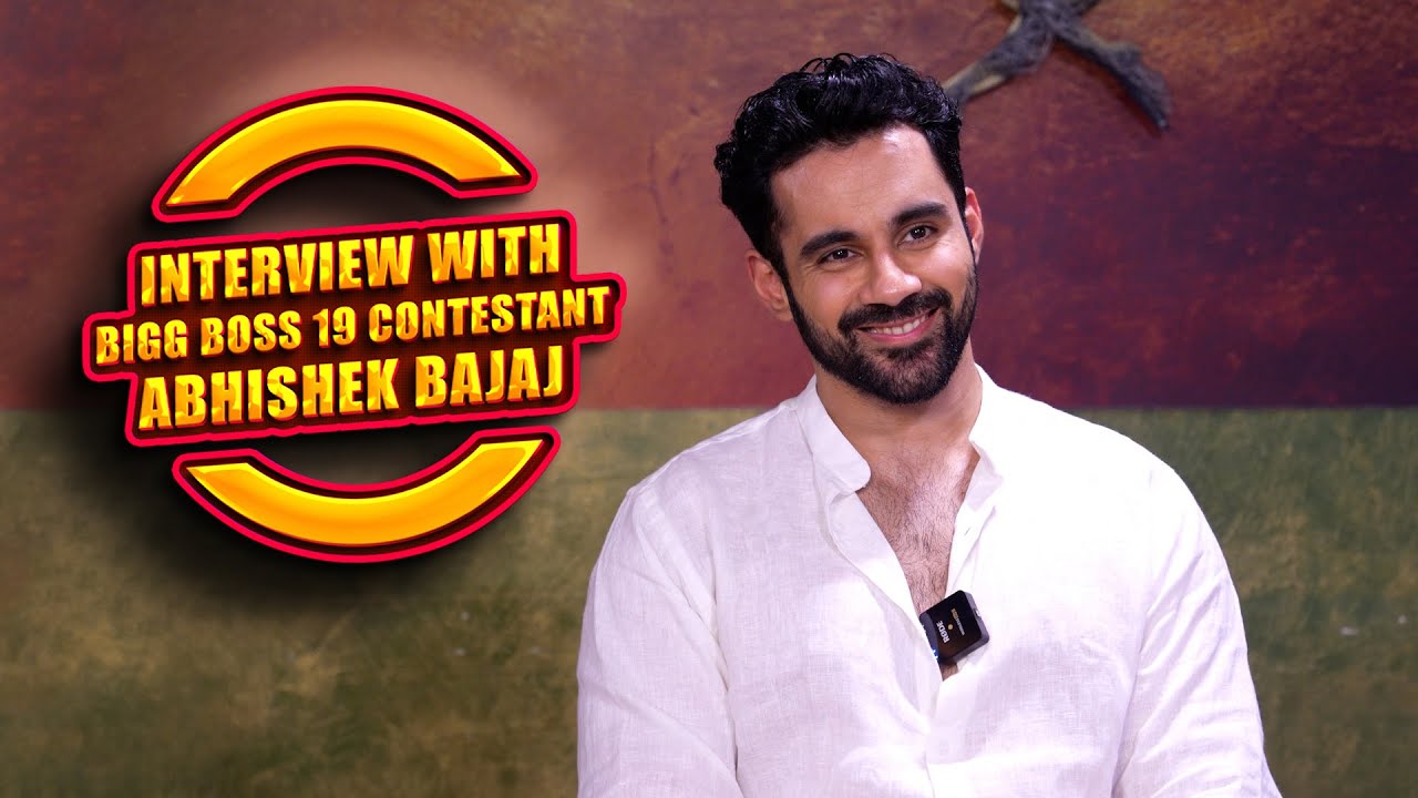 🔥 Abhishek Bajaj Interview After Entering Bigg Boss 19 House | Exclusive BB19 Interaction 🎤