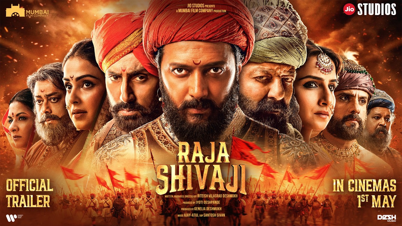 Raja Shivaji Hindi Trailer | Riteish D | Genelia D | Sanjay D | In Cinemas 1 May 2026
