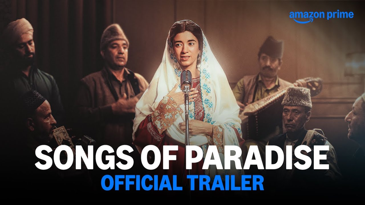 Songs of Paradise - Official Trailer | Saba Azad, Soni Razdan, Danish Renzu | Prime Video India