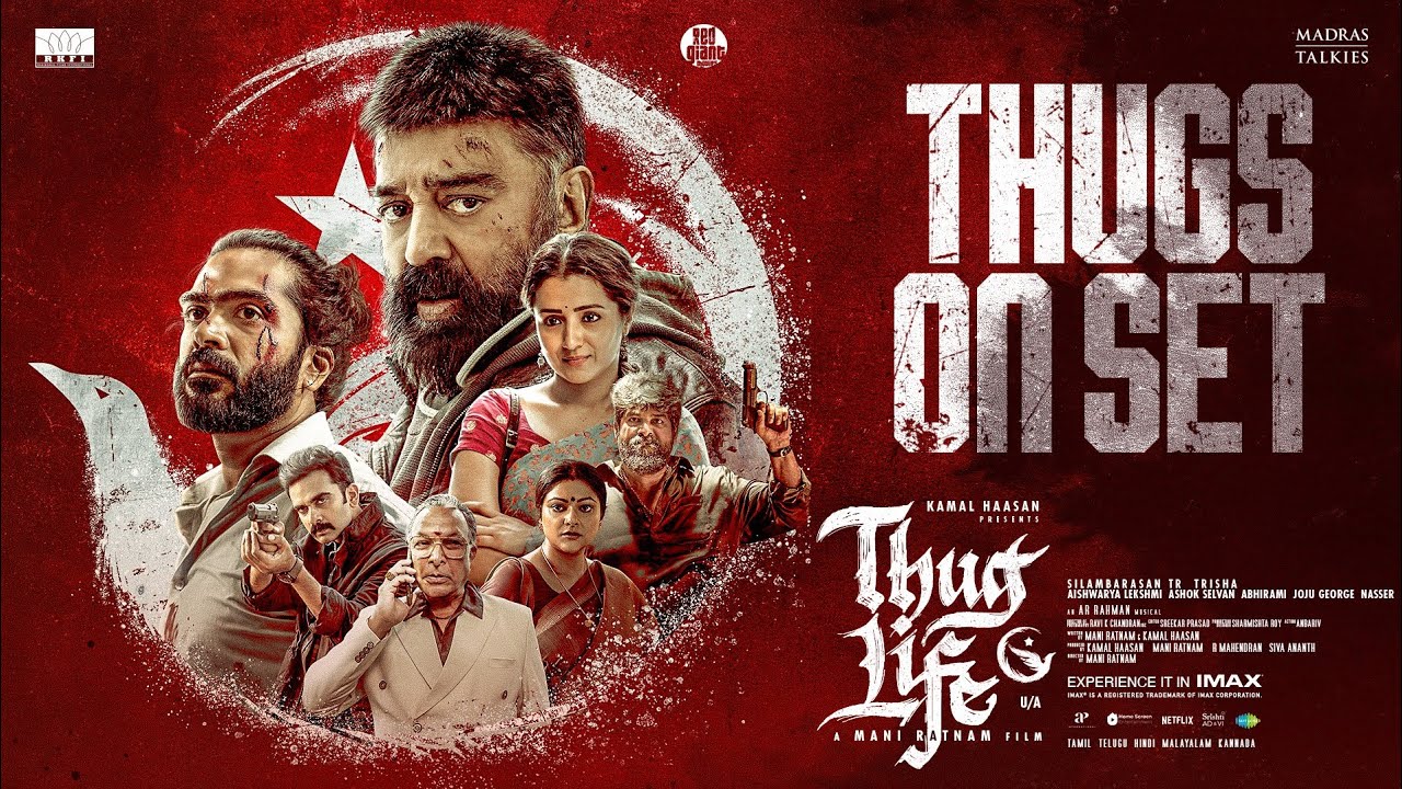 Thugs On Set | Thug Life | Kamal Haasan | Mani Ratnam | STR | AR Rahman | RKFI | MT | RG