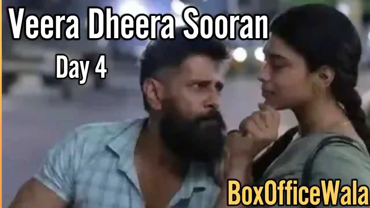 Veera Dheera Sooran Box Office Collection Day 4 Prediction Veera Dheera Sooran Box Office Collection Day 4 Prediction Veera Dheera Sooran day 4 box office