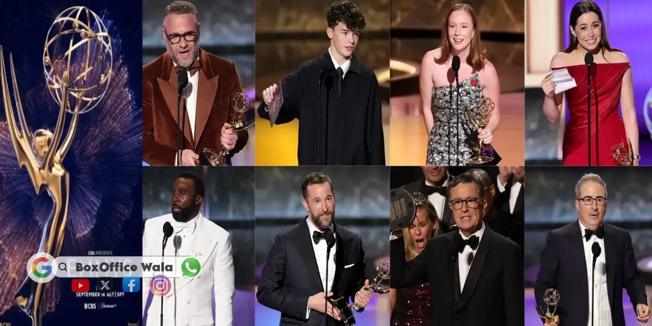 Emmy Awards The Complete Winners List Emmy Awards 2025: Seth Rogen, Stephen Graham, Owen Cooper Make History