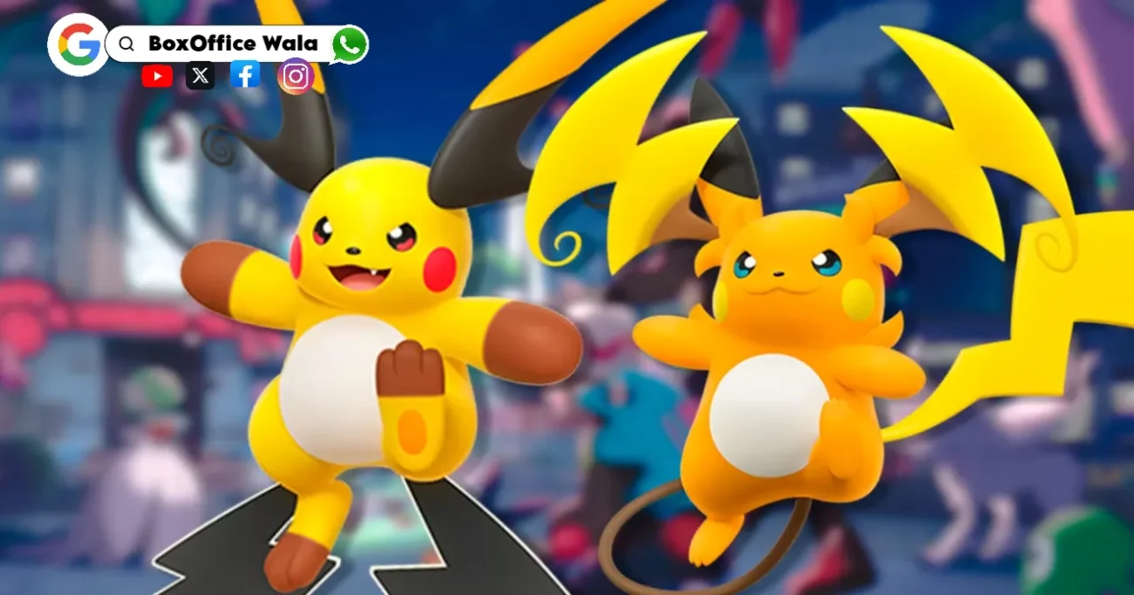 Mega Raichu X and Mega Raichu Y
