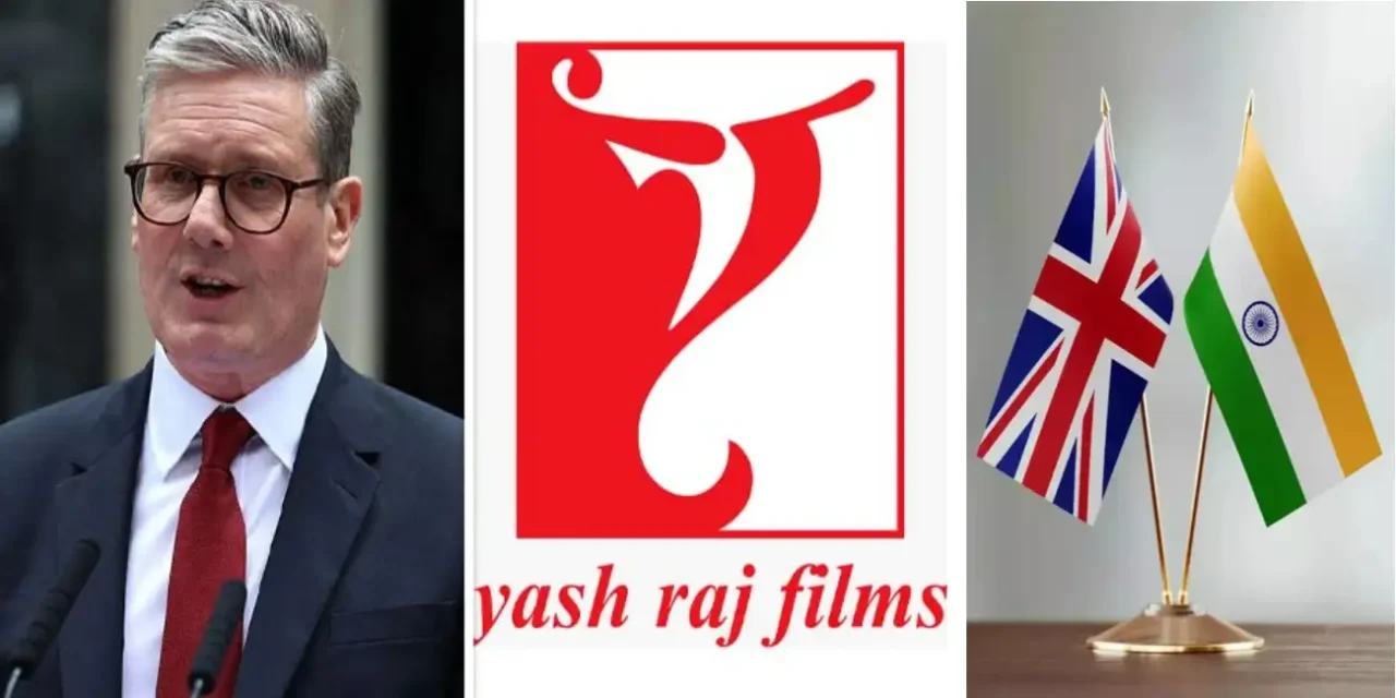 Keir Starmer visit Yash Raj Films UK Prime Minister Keir Starmer Tours Yash Raj Films Studio in Mumbai on October 8