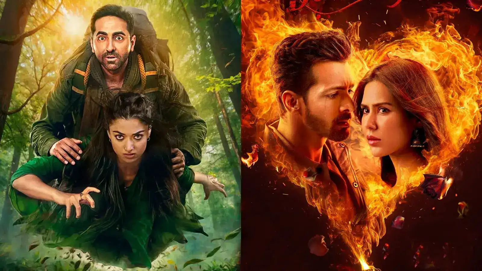 diwali 2025 box office movie lineup Ek Deewane Ki Deewaniyat vs Thamma Box Office Day 10 Showdown!