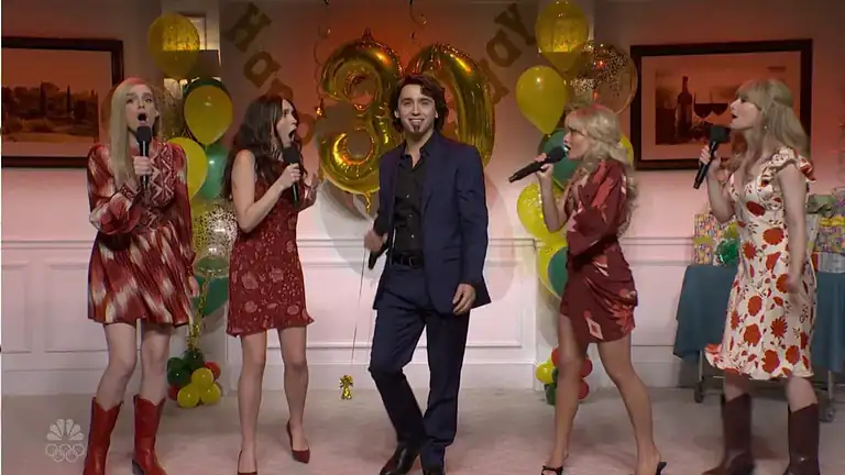 ‘SNL’ Cold Open Brings Back ‘Domingo’ Sketch as Sabrina Carpenter Addresses Album Cover Flap