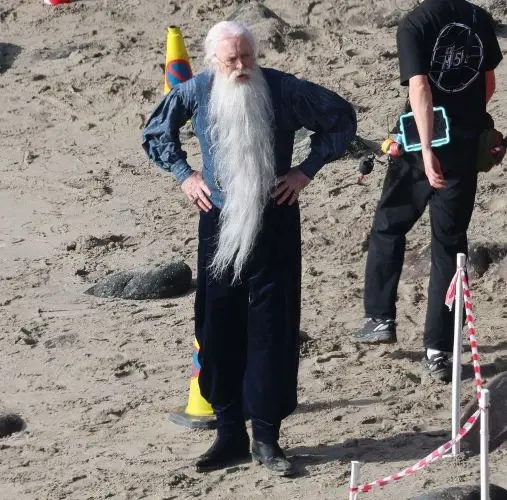 first look at john lithgow as albus dumbledore in the harry Hollywood News: Dumbledore's First Look from HBO’s Harry Potter Series Leaks Online