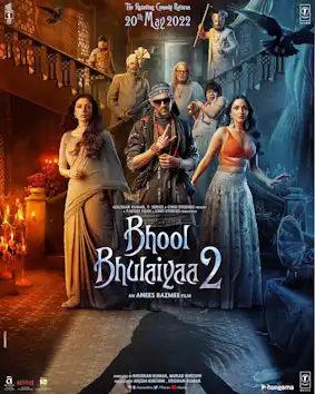 Bhool Bhulaiyaa 2 film poster Bhool Bhulaiyaa 2 Collection Worldwide | Day Wise | Bhool Bhulaiyaa 2 Box Office Collection Report