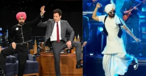 Diljit Dosanjh Teaches Jimmy Fallon Bhangra On The Tonight Show