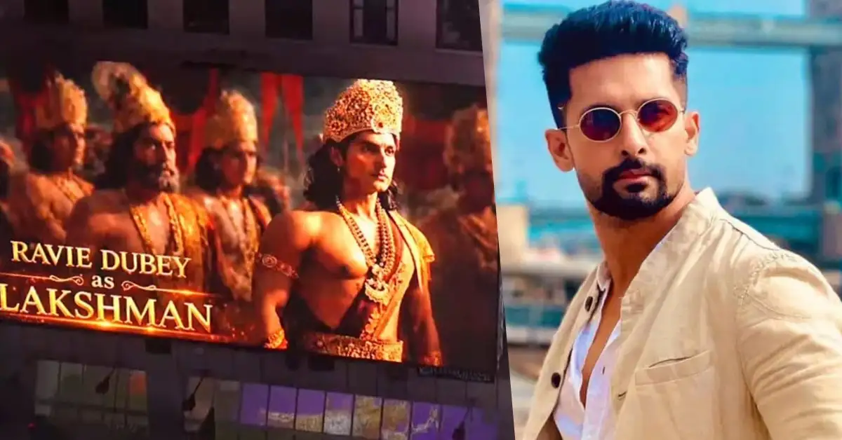 New York Turns Saffron: Ravie Dubey’s Lakshman Avatar Goes Viral on Times Square